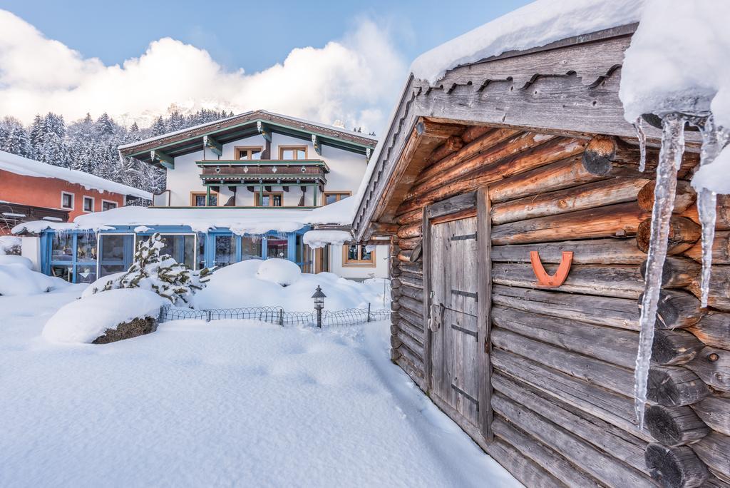 Pension Restaurant Dorfalm Леоганг Экстерьер фото