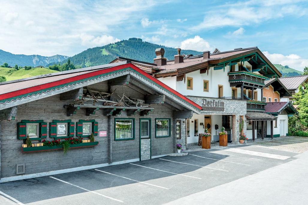 Pension Restaurant Dorfalm Леоганг Экстерьер фото